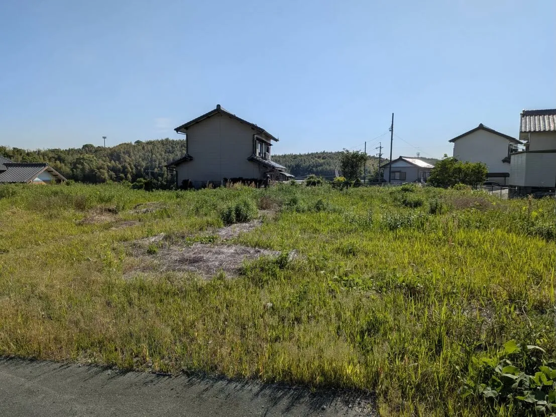 空き地の管理は大切ですね。