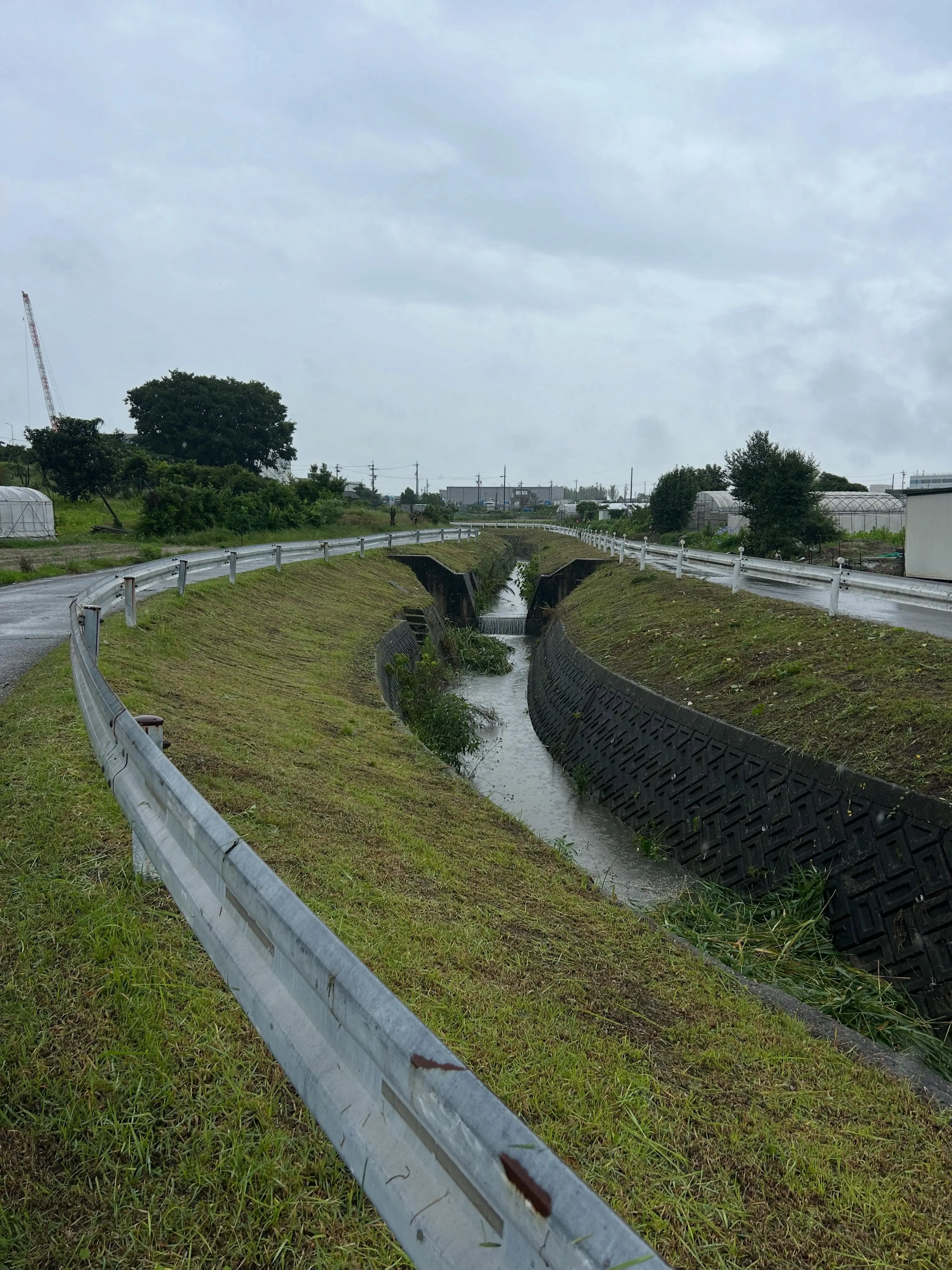 雨にも負けず、東海市でしっかりと草刈り作業を進めました。
