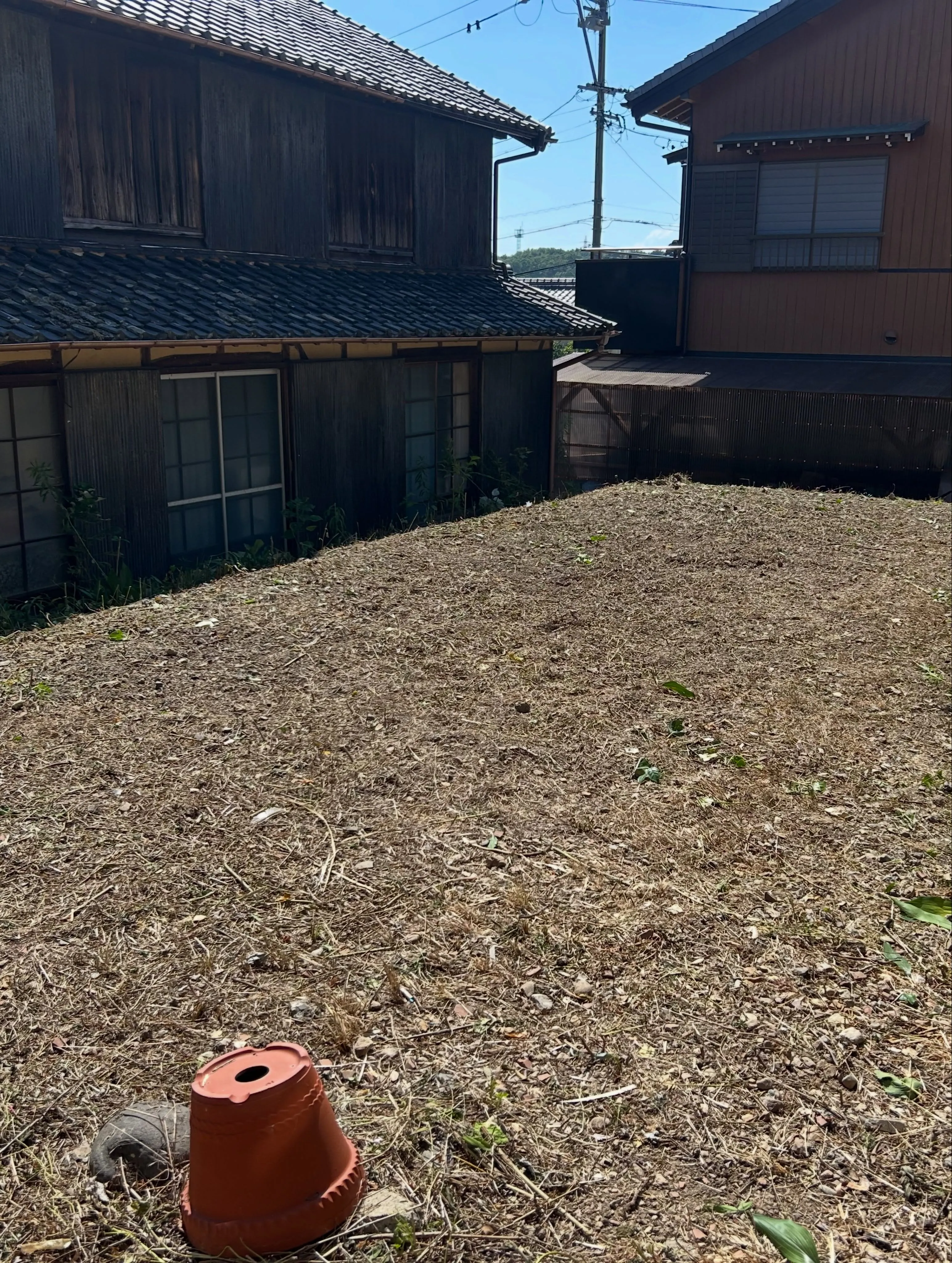 今日は常滑市のお客様宅で、お庭のお手入れと畑の草刈りを実施し...